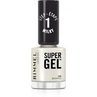Lakiery do paznokci - Rimmel Super Gel hybrydowy lakier do paznokci bez użycia lampy UV/LED odcień 109 Whipped 12 ml - miniaturka - grafika 1