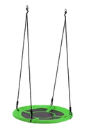 Place zabaw - EuroHit - Huśtawka Bocianie Gniazdo zielone 90 cm CORCIANO - miniaturka - grafika 1