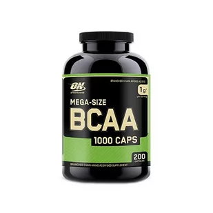 Optimum Nutrition BCAA 1000 200 kap. - Aminokwasy - miniaturka - grafika 1