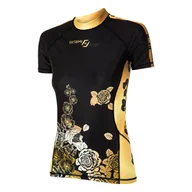 Koszulki sportowe damskie - Rashguard damski fitness Extreme Hobby ROSE - miniaturka - grafika 1