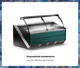 Lada chłodnicza  model L-S 135/120 RAPA (1345 mm) - Szafy i witryny chłodnicze - miniaturka - grafika 10