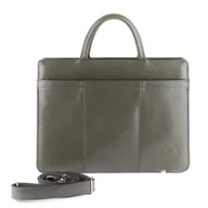 Torebki damskie - 522 Dyplomatka damska-szara KEMER - miniaturka - grafika 1