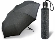 Parasole - Parasol Automatyczny, Składany, Z Pokrowcem Pierre Cardin Czarny, Szary - miniaturka - grafika 1