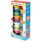 Masy plastyczne - Ciasto-Masa 20 Kolorów - miniaturka - grafika 1