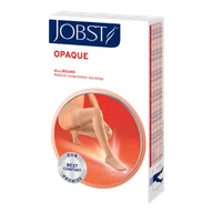 Bielizna lecznicza - Jobst Opaque, pończochy uciskowe, CCL2, zamknięte palce, rozmiar 3, regular, naturalne - miniaturka - grafika 1