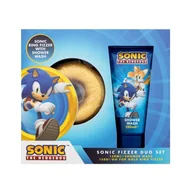 Kosmetyki kąpielowe dla dzieci - Sonic The Hedgehog Bath Fizzer Duo Set zestaw Kula do kąpieli 150 g + żel pod prysznic 150 ml dla dzieci - miniaturka - grafika 1