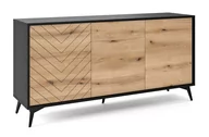 Inne meble do salonu - Komoda Diamond K154 Dąb Evoke - miniaturka - grafika 1