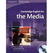 Pozostałe języki obce - Cambridge University Press Cambridge English for the Media Book with Audio CD - Nick Ceramella, Elizabeth Lee - miniaturka - grafika 1