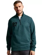 Bluzy męskie - Street One MEN Bluza męska, zielony, L - miniaturka - grafika 1