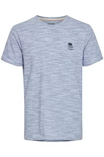 Koszulki męskie - Blend BHTee męski T-shirt z krótkim rękawem, okrągły dekolt, w 100% z bawełny, Dutch Blue (183928), XXL - grafika 1