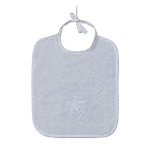 MÖVE Stars Śliniak, srebrny, 29 x 34 cm