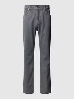 Spodnie męskie - Jeansy o kroju regular fit z 5 kieszeniami model ‘GABRIE’ - grafika 1