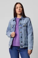 Kurtki damskie - Lee Rider Jacket Damska Kurtka Jeansowa Get Light L54Pgasm-S - miniaturka - grafika 1