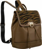 Plecaki - David Jones Miejski plecak damski z klapką wykonany ze skóry ekologicznej - David Jones NoSize - miniaturka - grafika 1