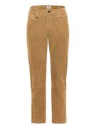 Spodnie męskie - Camel Active Spodnie sztruksowe - Regular fit - w kolorze jasnobrązowym - miniaturka - grafika 1