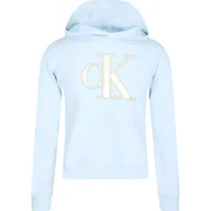 Bluzy dla dziewczynek - CALVIN KLEIN JEANS Bluza | Regular Fit - miniaturka - grafika 1