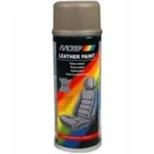 Kosmetyki samochodowe - Motip Spray Farba Lakier Do Skór Leather Beżowy - miniaturka - grafika 1