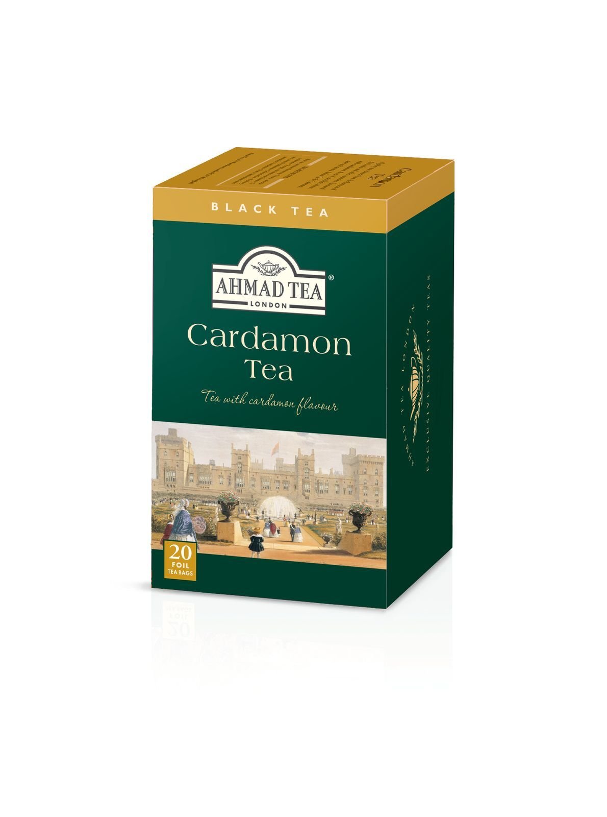 Ahmad Tea - Czarna herbata o smaku kardamonu 40g, 20 torebek