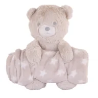 Koce i narzuty dla dzieci - Polarowy koc z maskotk��, 75 x 100 cm - miniaturka - grafika 1