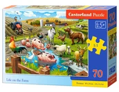 Puzzle - Castorland Puzzle 70 elementów. Życie na farmie - miniaturka - grafika 1