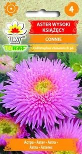 Aster wysoki książęcy Connie różowy nasiona 1g Toraf - Nasiona i cebule - miniaturka - grafika 1