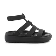 Sandały damskie - Buty do chodzenia damskie Crocs Brooklyn Luxe Gladiator - miniaturka - grafika 1