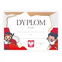 LearnHow Dyplom patriotyczny Polska - Dyplomy i okładki - miniaturka - grafika 1