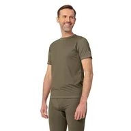 Koszulki sportowe męskie - T-shirt myśliwski termoaktywny męski Tagart California Olive ochrona UV - miniaturka - grafika 1