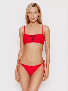 Stroje kąpielowe - Moschino Underwear & Swim Dół od bikini A7133 5211 Czerwony - grafika 1