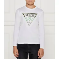 Koszulki dla chłopców - Guess Longsleeve | Slim Fit - miniaturka - grafika 1
