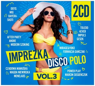Imprezka Disco Polo Volume 3 - Muzyka klubowa, dance - miniaturka - grafika 1