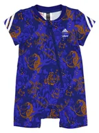 Pajacyki dla niemowląt - adidas Kombinezon w kolorze niebieskim - miniaturka - grafika 1