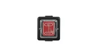 Wyłączniki światła i elektryczne - Timex elektro LOFT Przycisk zwierny światło/dzwonek n/t IP44 czarny /czerwony ogumowany klawisz/ WNT-6/7J CZA-CZE WNT-6/7J CZA-CZE - miniaturka - grafika 1
