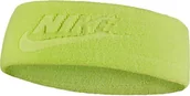 Ozdoby do włosów - Nike Opaska NIKE Na głowę Dri-Fit TERRY Do biegania lemon - miniaturka - grafika 1