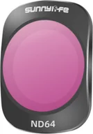 Akcesoria do drona - SunnyLife FILTR SZARY OCHRONNY ND64 NDX64 DO KAMERY DJI OSMO POCKET 3 - miniaturka - grafika 1