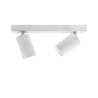 Lampy sufitowe - OxyLED Lampa sufitowa CROSTI LACCE DUE SLIM czarna 894736 894736 - miniaturka - grafika 1