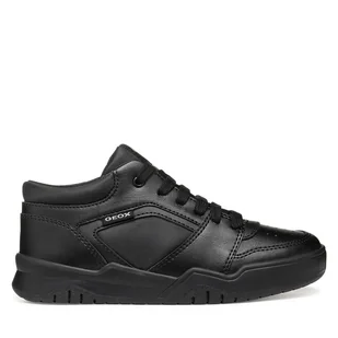 Sneakersy Geox J Perth J557RA 054FU C9999 S Czarny - Buty dla chłopców - miniaturka - grafika 1