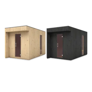 Sauna ogrodowa MUSTA 397x200cm - Megiw - Baseny ogrodowe Sauna ogrodowa MUSTA 397x200cm - Megiw - Baseny ogrodowe - miniaturka - grafika 1