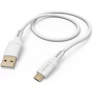 Kable - Kabel HAMA Ładujący/data Flexible USB-A - microUSB 1.5m Biały - miniaturka - grafika 1