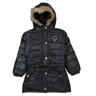 Disney Parka Dziewczyna, czarny, 10 lat - Kurtki i płaszcze dla dziewczynek - miniaturka - grafika 1