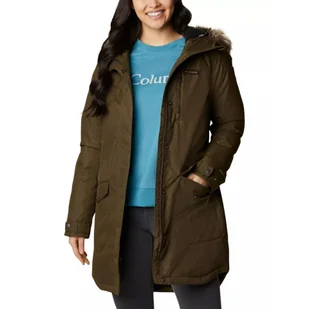 Kurtka zimowa damska Columbia Suttle Mountain Long Insulated - Kurtki narciarskie - miniaturka - grafika 1