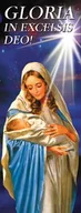 Ikony i obrazy sakralne - Baner na Boże Narodzenie, "Gloria in Excelsis Deo" 50x130 cm - miniaturka - grafika 1