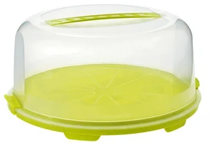 Rotho tort dzwonek Fresh wysokiej, zielony, 35.5 x 35.5 x 16 cm 1722605070 - Pojemniki kuchenne - miniaturka - grafika 1