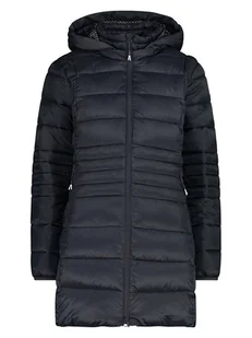 CMP Płaszcz pikowany w kolorze czarnym - Kurtki damskie - miniaturka - grafika 1