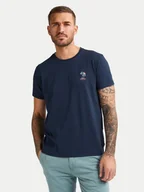 Koszulki męskie - Petrol Industries T-Shirt M-1050-TSR644 Granatowy Regular Fit - miniaturka - grafika 1