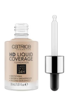 Catrice HD Liquid Coverage podkład w płynie 020 Rose Beige 30ml - Podkłady do twarzy - miniaturka - grafika 4