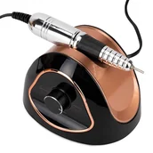 Frezarki do paznokci - MollyLac, Frezarka do manicure i pedicure 68W M15 czarno-złota - miniaturka - grafika 1