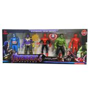 Figurki dla dzieci - WKS, AVENGERS Duży Zestaw Figurek 5szt + akcesoria - miniaturka - grafika 1