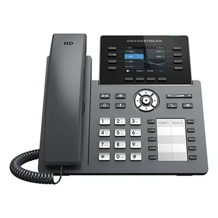 Grandstream Networks GRP2634 telefon VoIP Czarny 8 linii TFT Wi-Fi - Telefonia VoIP - miniaturka - grafika 1