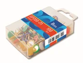 Artykuły biurowe - Tetis Pinezki kolor mix 100szt p12 GP200-M - miniaturka - grafika 1